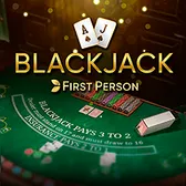 first person blackjack game at NV Casino
